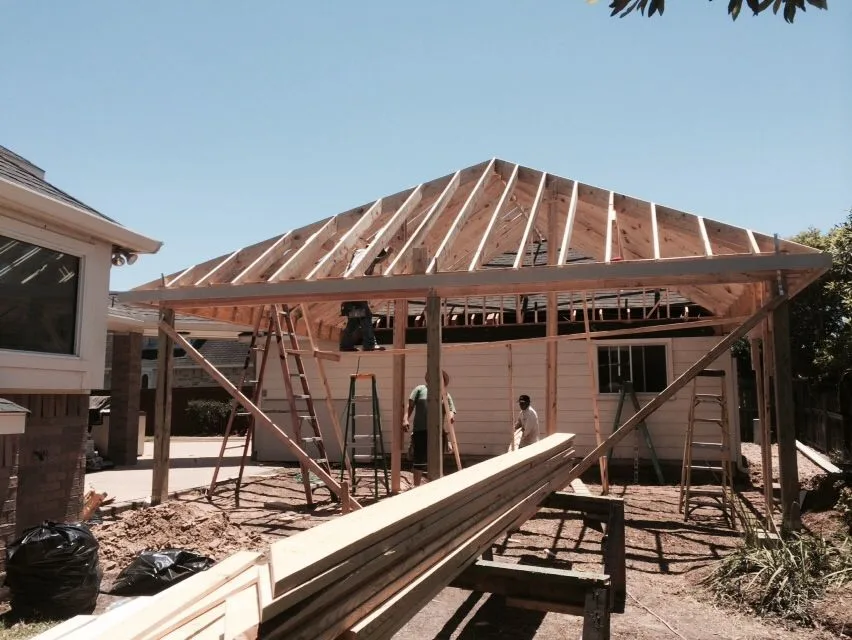 Patio Cover Project in Houston