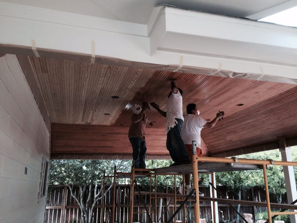 Patio Cover Project in Houston