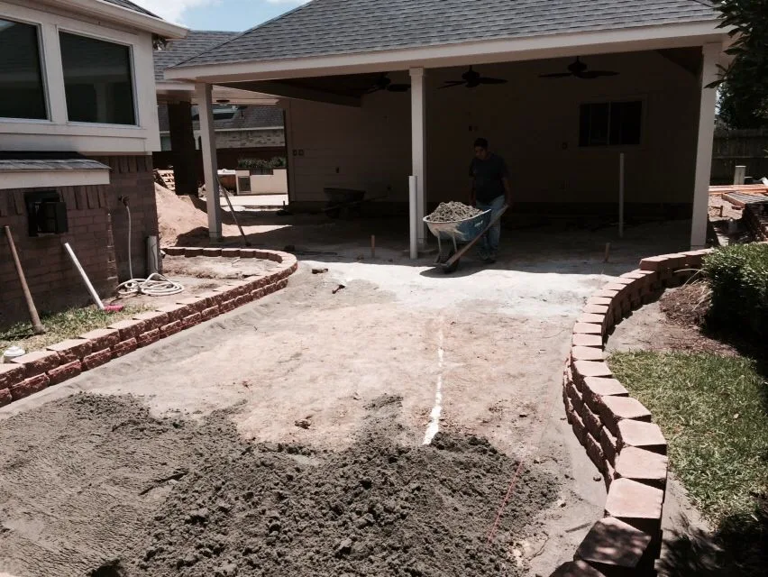 Patio Cover Project in Houston