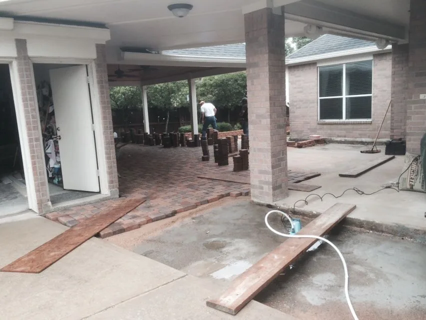 Patio Cover Project in Houston
