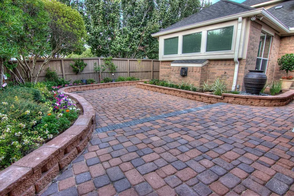 concrete pavers