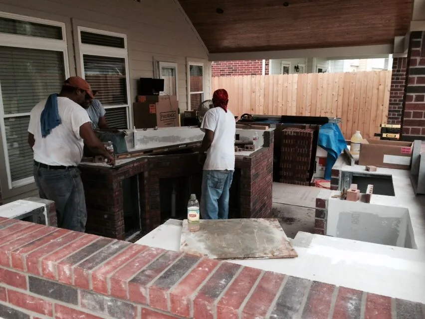 Patio Cover Project in Houston