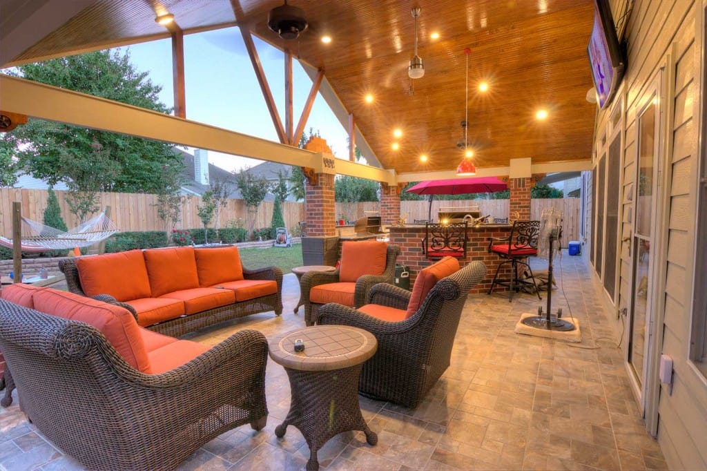 Patio Cover Project in Houston