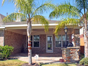 Patio Cover with Outdoor Kitchen Katy