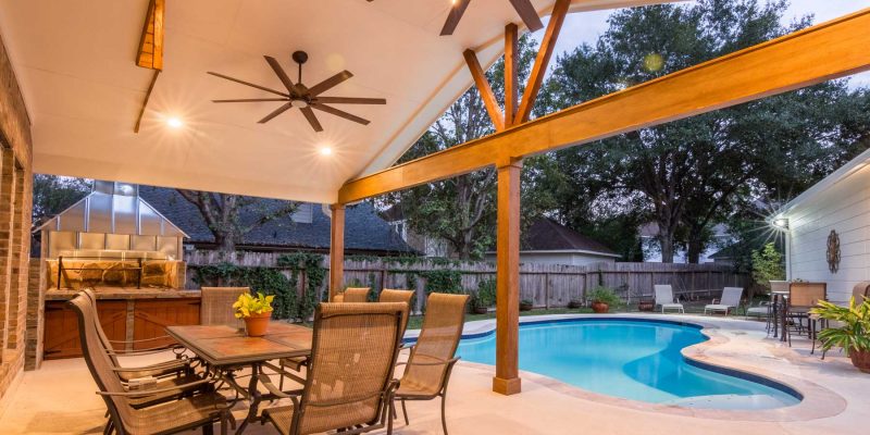 Patio Cover in Concord Bridge - HHI Patio Covers