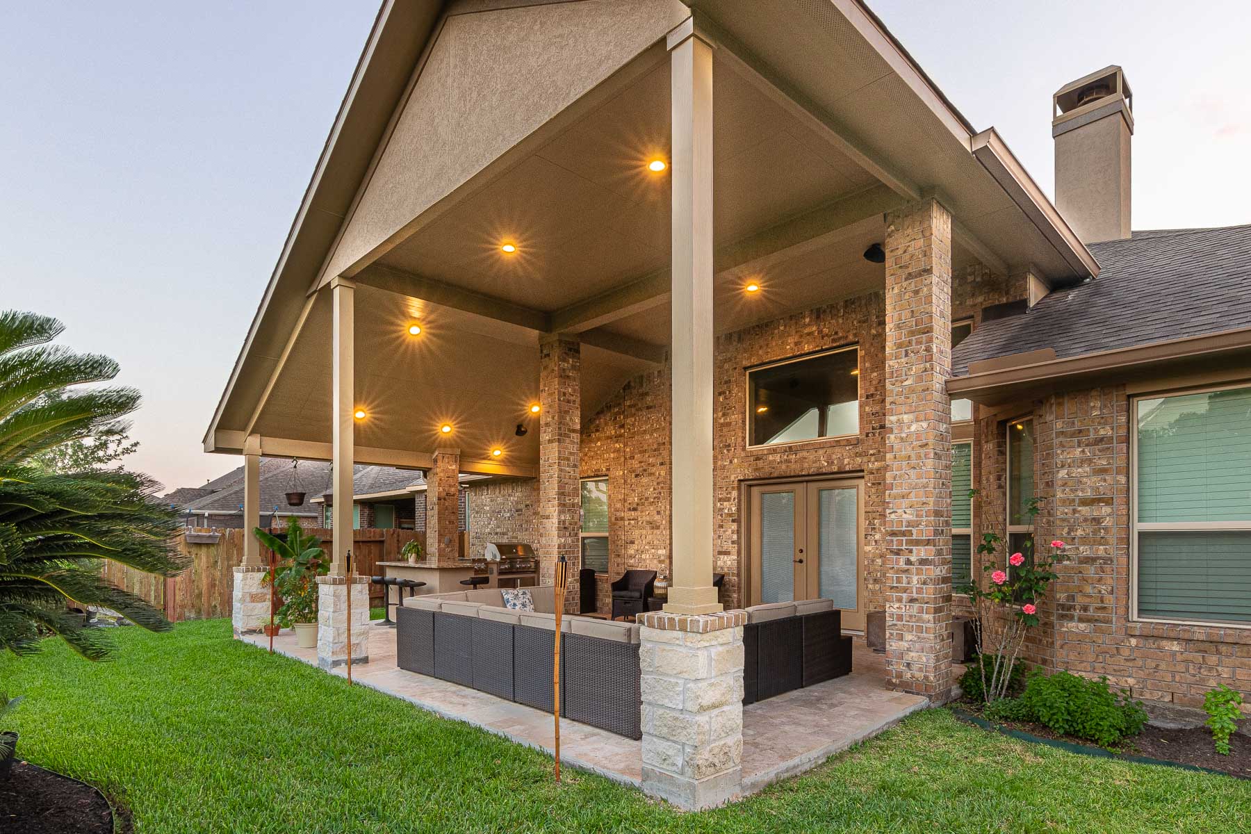 Patio Cover And Outdoor Kitchen HHI Patio Covers