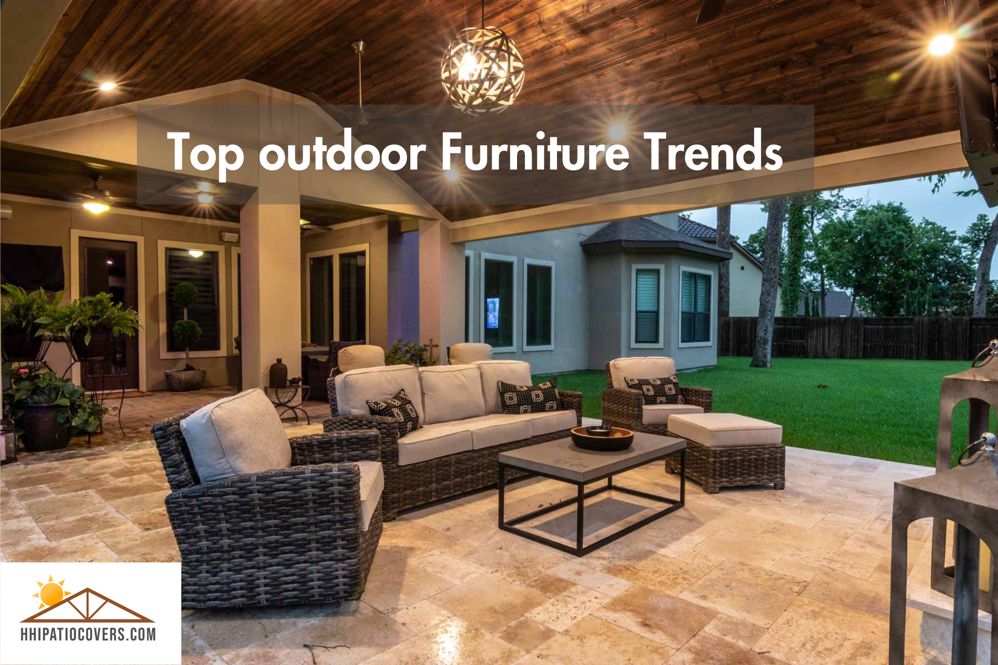 Top outdoor furniture trends