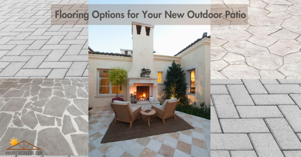 Flooring options for your new outdoor patio