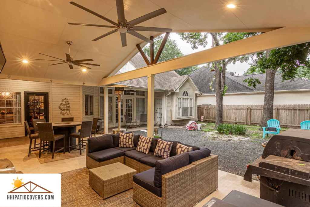 Gable style Patio Cover in Spring, TX