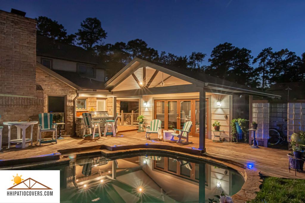 Pool side Patio Cover