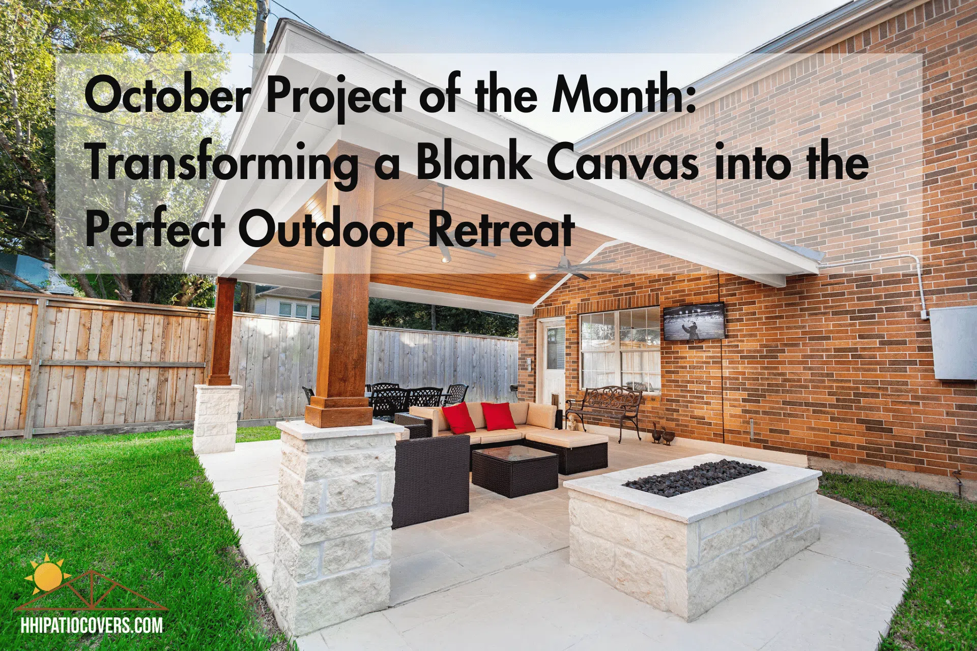 Transforming a blank canvas into the perfect outdoor retreat