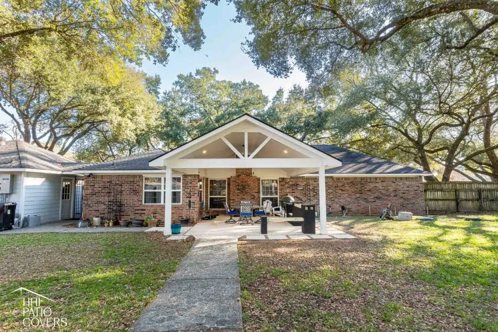 A Simple Gable Patio Cover for a Classic Ranch-Style Home.