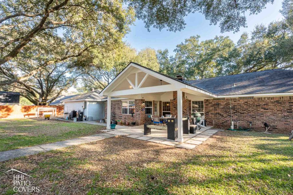 A Simple Gable Patio Cover for a Classic Ranch-Style Home.