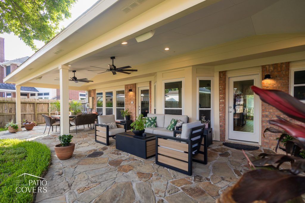 Flagstone patio floors