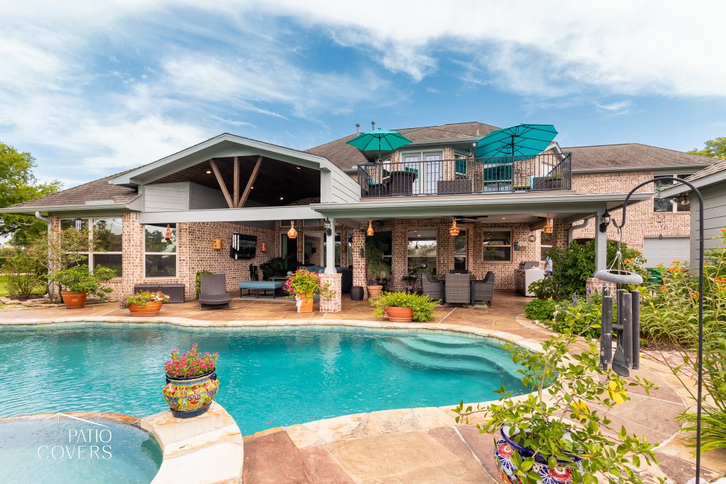 Balony and patio cover
