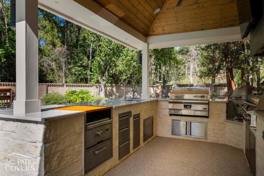 Outdoor kitchen